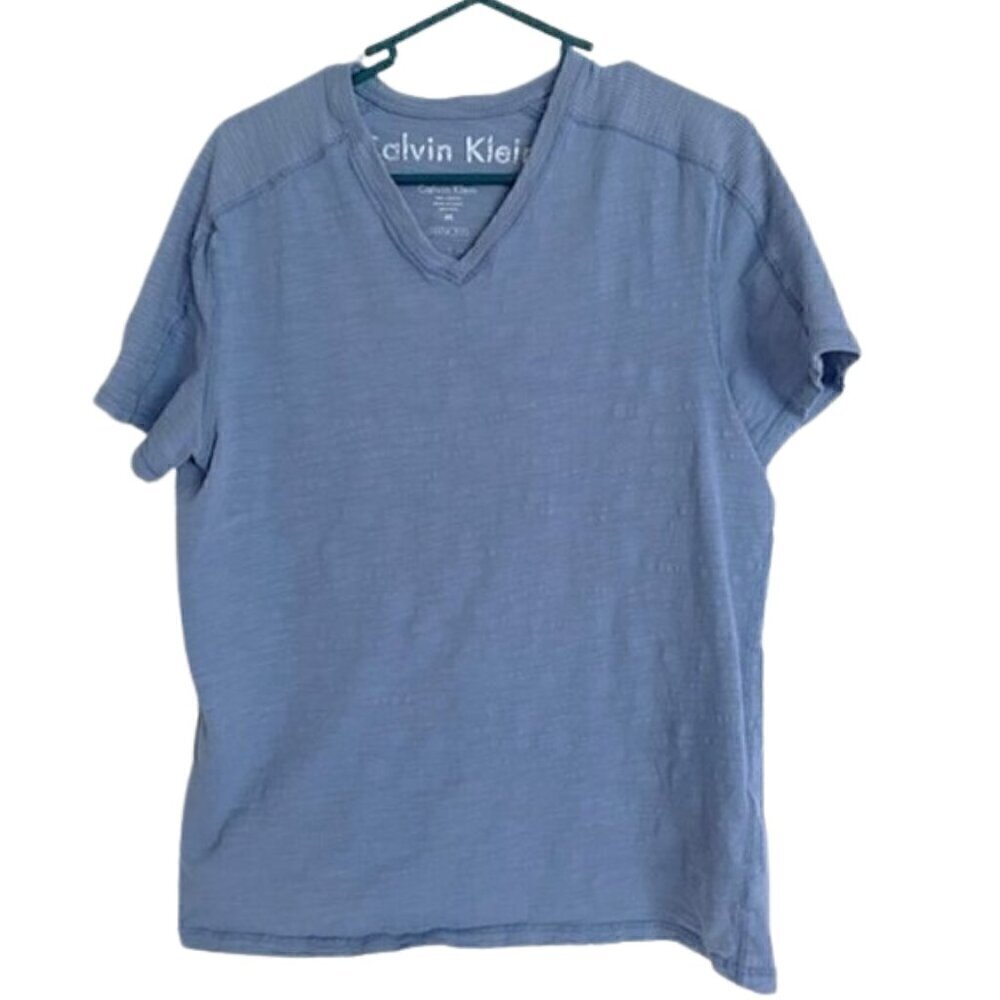 👔💙 Calvin Klein Men's Polo Shirt – Blue | Size Medium